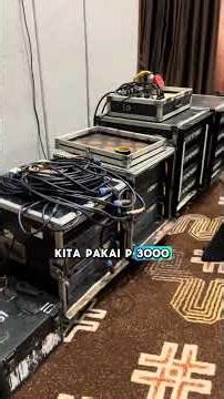 Set Up speaker line Array