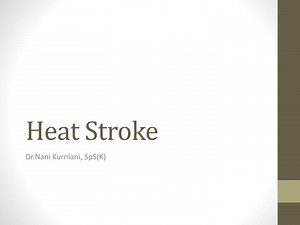 Heat Stroke - SlideServe