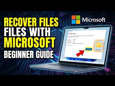 How to Recover Your Lost Files with Microsoft - Beginner Guide