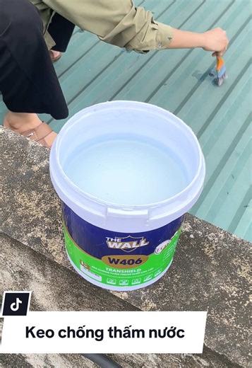 Keo chống thấm trong suốt cho mùa mưa bão