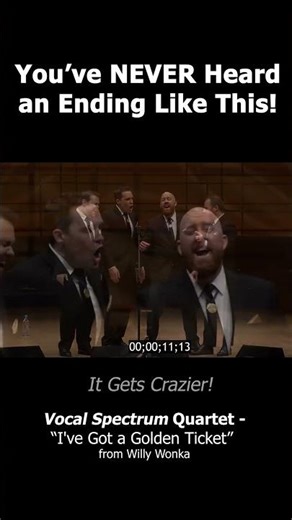 Quartet "Vocal Spectrum" Proving That They are True Masters of Harmony!