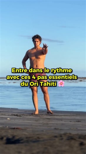 Steven Haoa-Bellais on Instagram: "Learn 4 basic Ori Tahiti steps in less than 1 minute 🌺 #tahitiandance #tahitian #dance #shorts #dancer"