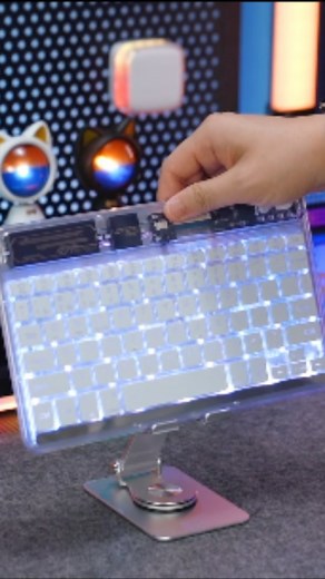 Trendy Tech Review | The swivel stand is suitable for mobile phones and tablets, the angle can be adjusted arbitrarily, and the metal texture is full. #stand... | Instagram