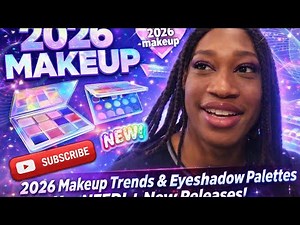 2026 Makeup Trends & Eyeshadow Palettes You NEED! + New Releases!