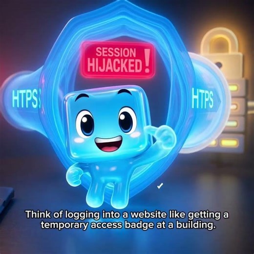 Byte Explains: Session Hijacking #networking #cybersecurity #internetbasics