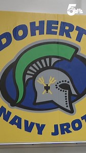 U.S. Navy Capt. Greg Thomas (Ret.) a Junior ROTC Instructor at Doherty High School, is behind a project to honor veterans. It consists of two large murals that honor Colorado Springs service members. #honoringveterans🇺🇸 #veterans | KOAA 5