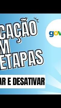 Como Ativar Autenticação de Dois Fatores da Conta GOV.BR