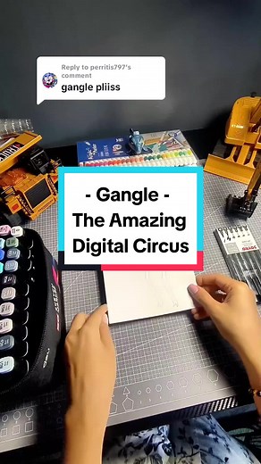 Gangle Drawing Tutorial: The Amazing Digital Circus