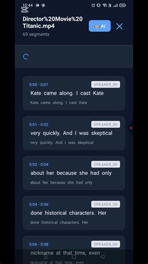 🎙️ Ever tried AI transcription for a meeting, interview, or podcast with multiple people talking? Most speech-to-text tools turn it into one long, confusing block of text 😵‍💫 MegaTranscript is an audio transcription app with speaker diarization built in. As the audio uploads, the AI transcription engine automatically performs speaker separation, identifying different voices by tone, pitch, and speaking patterns 🎧🧠 — each voice is transcribed and labeled clearly, so you can see who said what