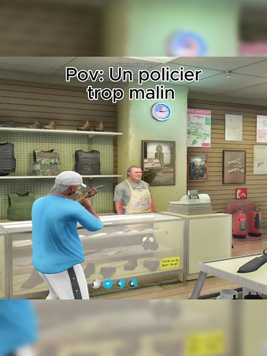 Gta rp un policier trop malin #redside #rp #fivem #gta #gta5rp #drole #funnyvideos😂 #police #descente #cité #poursuite #malin #chaud #fivemrolepaly @91biscuit @danamaru_tv
