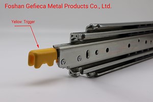 [Hot Item] 1500 mm Long Heavy Duty Drawer Slide with Lock-in and Lock-out for RV