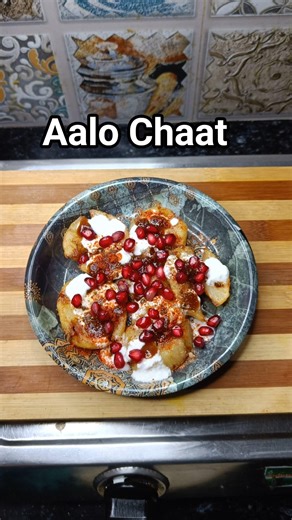 Aloo tuk chaat 😊🤤||Crispy aloo 😍||#easyrecipe #cookingchannel #trendingshorts #viral recipe