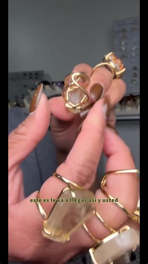 Clear Quartz Double Ring (Size 5-9)