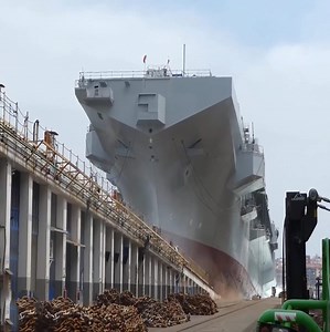 Launching Giant Ships | Ocean World.