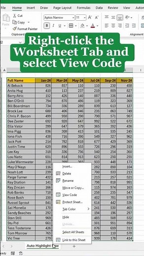How to Highlight a Row in Excel with Just One Click | Easy Excel Tricks 2025