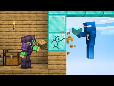 Pro Builder vs Creative Noob (100 Hour Battle)