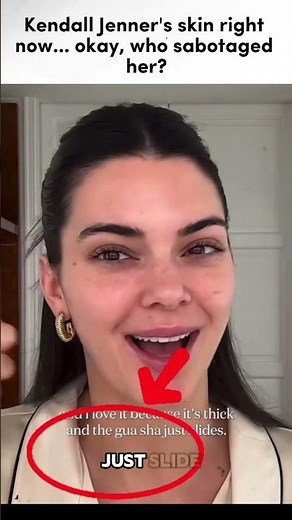 What happened to Kendall Jenner’s skin? Who did her this dirty? 🤯💔 #kendalljenner