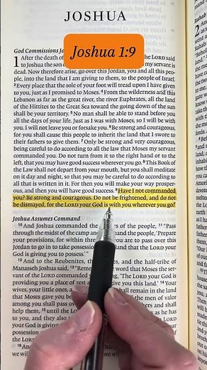 Joshua 1:9 — Courage for Every Step