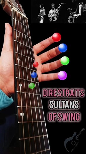 How To Play Sultans of swing by Dire straits Guitar Tutorial