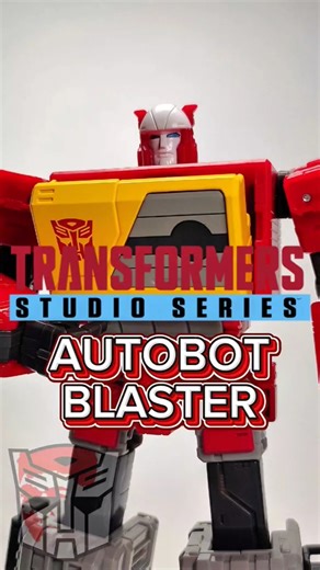 AUTOBOT BLASTER! 📻📻📻Transformers Studio Series 86 #toys #kenbotbot #transformers #robots #shorts
