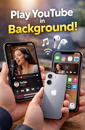 How to Play YouTube in Background on iPhone 😱 | #iPhone #iphonetips