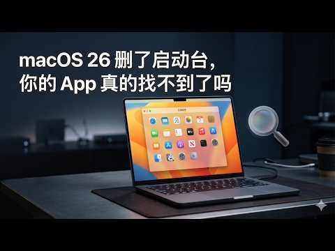 macOS 26 删了启动台，你的 App 真的找不到了吗？迅雷搜 XL 搜不到？三个方法帮你彻底解决