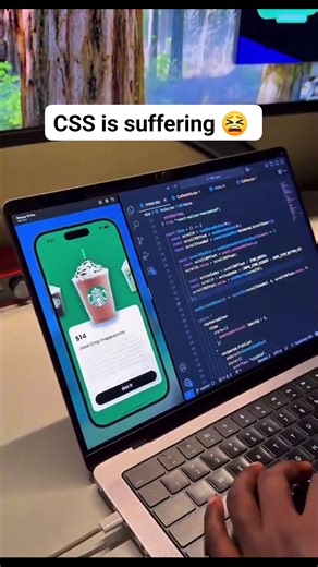 CSS is not coding, it is suffering 😅. #softwaredevelopment #webdevelopment #programming #javascript #fypシ | Ogbuabor Chimaobi