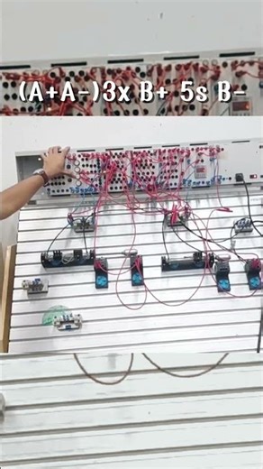 A+A− (3x), B+, 5s Delay, B− Using Electro Pneumatic Festo Kit #automation