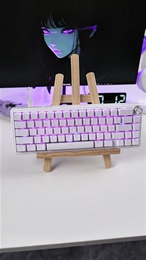 Compact design, smooth typing experience, and stunning RGB lighting all in one keyboard.