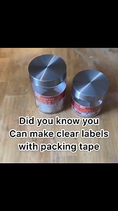 412K views · 3.4K reactions | Did you know you can DIY your own labels with packing tape. . . #DIYCrafts #hack #lifehacks #tips #tricks #hacks #diy #howto #usefultips #smarttips #hacklife #lifehackideas #cleaningtips #homehacks #organizationtips #declutter #homedecorhacksMasterpieces! | Our Upcycled Life | Facebook