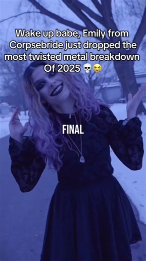 Wake up babe, Emily from Corpsebride just dropped this metal breakdown #gothicmetal #corpsebride