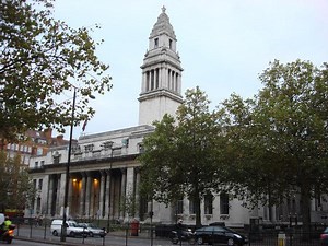 Marylebone Register Office in London, England