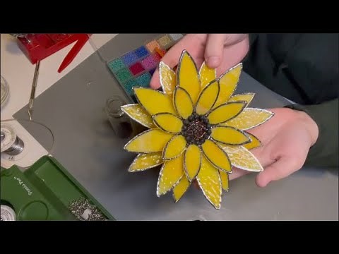 3D Stained Glass Sunflower - How to