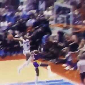 41 years ago today 🗓️ Dr. J's iconic "Rock the Cradle" dunk against the Lakers 💪 #NBA | #Basketball | #Sports | #Highlights | #Philly | #Lakers | FanDuel