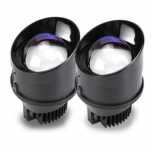 [Hot Item] Bi LED Projector Lens Universal Car Fog Headlight 55W Matrix Fog Lamp