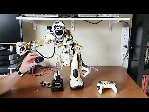 Robosapien V2 Tear Down & Anatomy Overview, Part 1