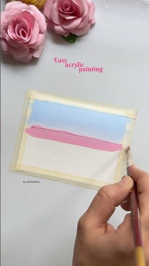 Acrylic painting for beginners | Easy painting ideas | Simple painting | #287 |