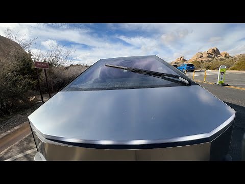 CYBERTRUCK: How Does the Windshield Wipers work? 4K!