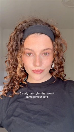 3 Curly Hairstyles That Won’t Damage Your Curls 🎀