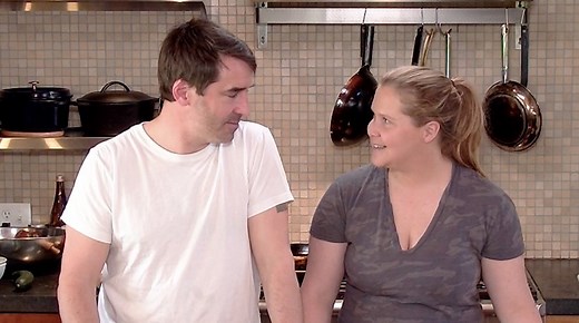 Cooking during quarantine just got more fun with Amy Schumer and her husband, chef Chris! Back-to-back episodes of #AmyLearnsToCook start TONIGHT @ 10|9c. | Food Network