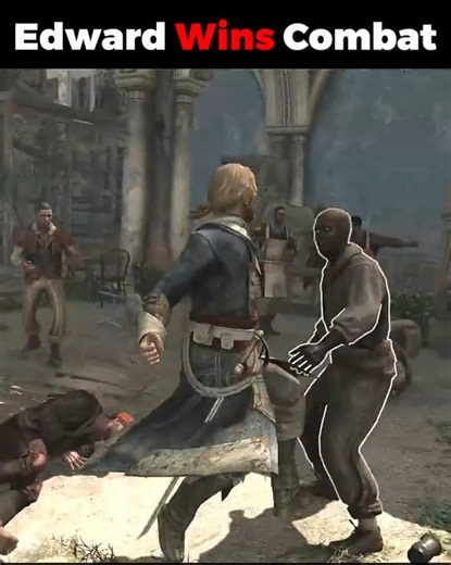 Edward Wins Every Hand-to-Hand Fight | Assassin’s Creed