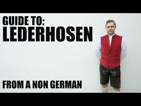How to wear Lederhosen
