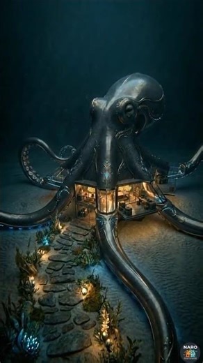Octopus Sea Palace Abandoned to Luxury transformation #satisfying #beforeafter #octopus #shorts