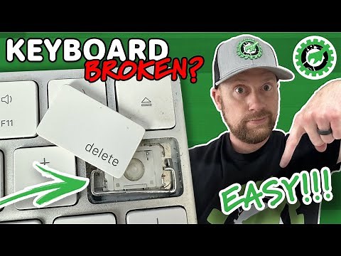 Apple Magic Keyboard Button Replacement! [EASY]