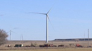 High winds shut down some wind turbines across North Dakota