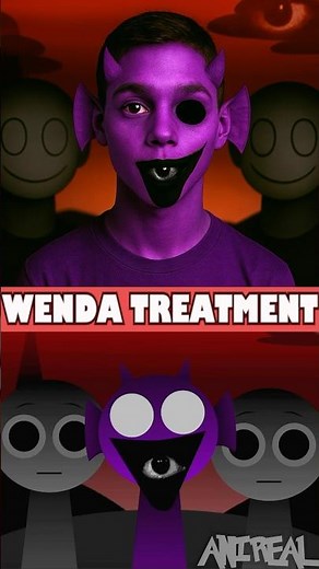 Incredibox Sprunki Wenda Treatment Characters As Human In Real Life! Part 1