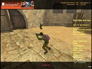 SuperHero MoD Osama Server Counter-Strike 1.6