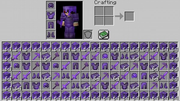 Minecraft UHC but there is infinite netherite