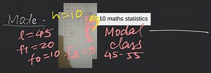 Class 10 maths statistics... | Filo