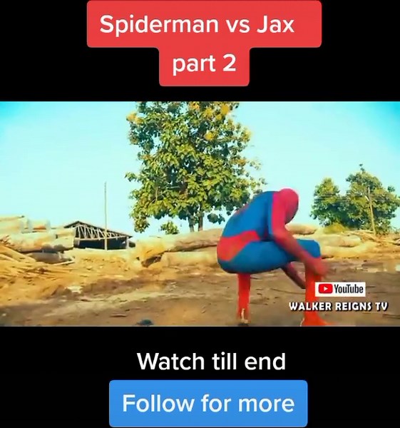 #action #Ghana #fight #movie #moviescene #spiderman vs #jax #fypシ #foryoupage #_official_dery_